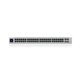 USW-48 UBIQUITI 48 unifi switch capa 2 de 48 puertos 10/100/1000 mbps más 4 puertos 1g sfp, con pantalla informativa.