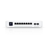 Switch Ubiquiti USW Enterprise 8 Puertos PoE 802.3at, 2.5 GbE, 2 Puertos 10G SFP, Capa 3 Administrable