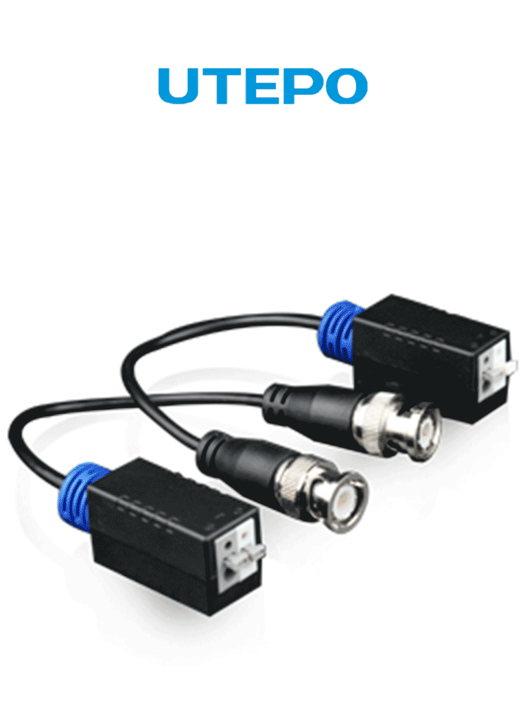 Transceptores pasivos UTEPO UTP101PHD 4k hasta 160m CVI, 4MP hasta 200m, 1080p hasta 250m