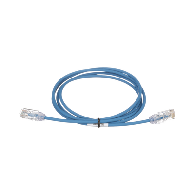 Panduit Cable de Parcheo Cat6 UTP / 28AWG Diámetro Reducido / 3.8 mm UTP28SP3BU