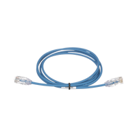 Panduit Cat6, UTP, 7ft cable de red Azul 2.1 m U/UTP (UTP)