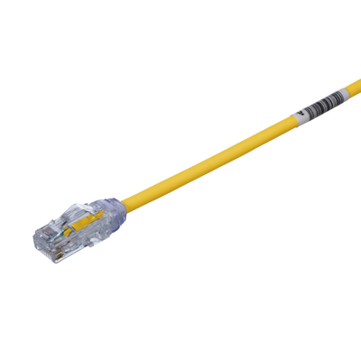 UTP28X8INYL - Cable de Parcheo UTP / Cat6A / 28 AWG / CM/LSZH / 20.3 cm (8 in) / Amarillo
