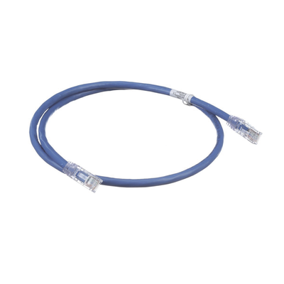 UTP6AX1BU - Cable de Parcheo UTP / Cat6A / 24 AWG / CM / 0.3 m (1 pie) / Azul