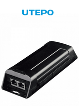 UTEPO UTP7201GE-PSE30 adaptador PoE 10 Gigabit Ethernet, 100 Gigabit Ethernet, Gigabit Ethernet 54 V, 1000 Mbit/s, Negro, Corriente