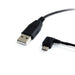 UUSBHAUB6LA - StarTech.com Cable de 1,8m USB A a Micro USB B Acodado a la Izquierda Cable USB 2.0 USB A Micro-USB B Macho/Macho