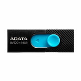 Memoria Usb Adata Auv220-64G-Rbkbl 64Gb Negro Con Azul Retractil 2.0 FullOffice.com