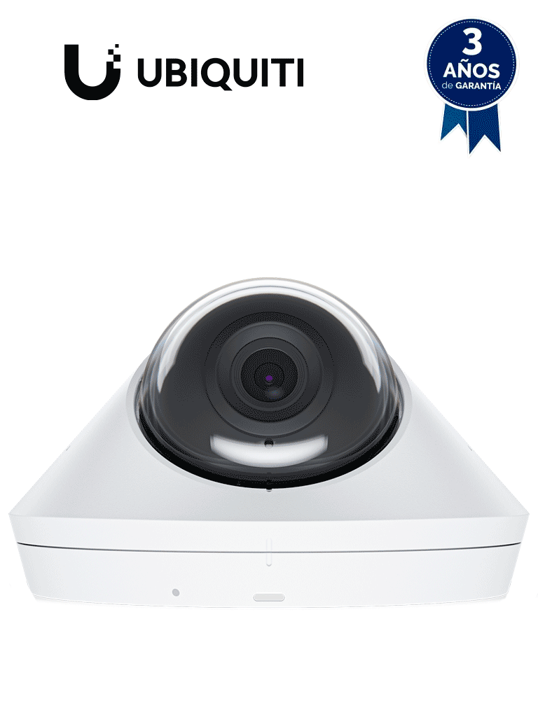 Cámara IP domo UBIQUITI UVC-G4-DOME 4MP, PoE, IR 9 Mts, IA, UniFi Protect