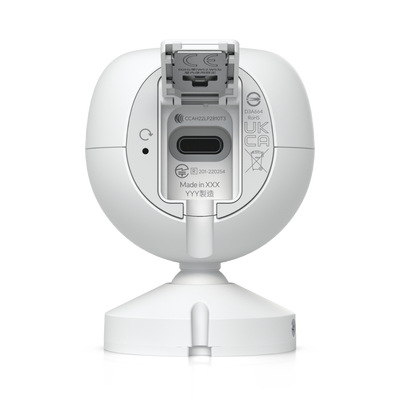 UVC-G4-INS - Cámara UniFi Protect WiFi 2K HD 30 FPS, Audio de Dos Vías, Montaje en Pared, LED Infrarojo para Visión Nocturna, IPX5 para intemperie