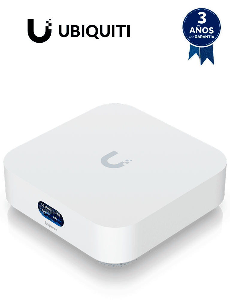 Ubiquiti UX Consola UniFi Express Gateway con 1 Puerto WAN, 1 LAN, WiFi 6, Cobertura de 140 m, Hasta 50 Dispositivos, Doble Banda 2.4/5 GHz