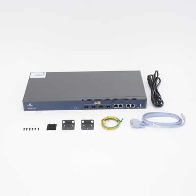 V1600-GT - OLT GPON / 2 Puertos PON / 4 Puertos Uplink / Hasta 256 ONUs / Alcance 20 km / Montaje en Rack
