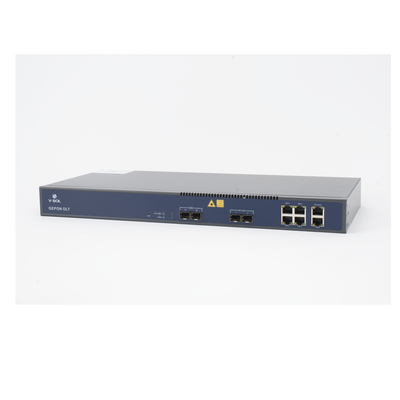 V1601E02-DP - OLT / 2 Puertos EPON / 6 Puertos Uplink / 128 ONUs / 20 km / 1.244 Gbps / Rack 1U