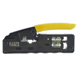 VDV-226-107 - Ponchadora/Pelacables/Cortacables / Matraca ciclo completo / RJ45-RJ11/12 / Cat3-Cat5e-Cat6 / Compacta ergonómica