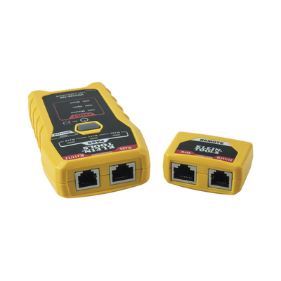 VDV526-100 - Probador de Cables de Red / Prueba Cat3, Cat5e, Cat6/6a / Transmisor Remoto Integrado / LED de Estado / Batería 9V 80 h / 116 g