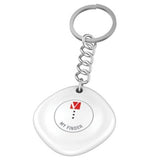 Localizador VERBATIM MyFinder Bluetooth Duo Pack, Alcance 50m, Batería 1 año, Resistente agua