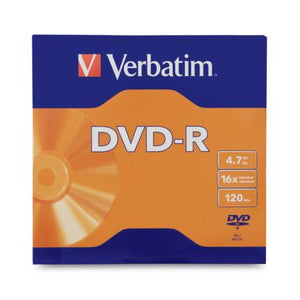 Verbatim DVD-R 4.7GB 16X 4,7 GB 1 pieza(s)