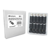 Memoria Flash VERBATIM USB PinStripe 32 GB, USB 2.0, Pack 10 unidades