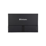 Monitor Verbatim Portátil 15.6" Full HD Touch 1920x1080 Negro, USB-C, Altavoces Integrados