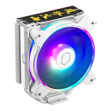 Cooler Master Hyper 212 Halo SF6 Ryu Procesador Enfriador de aire 12 cm Blanco, 650 RPM, 2050 RPM