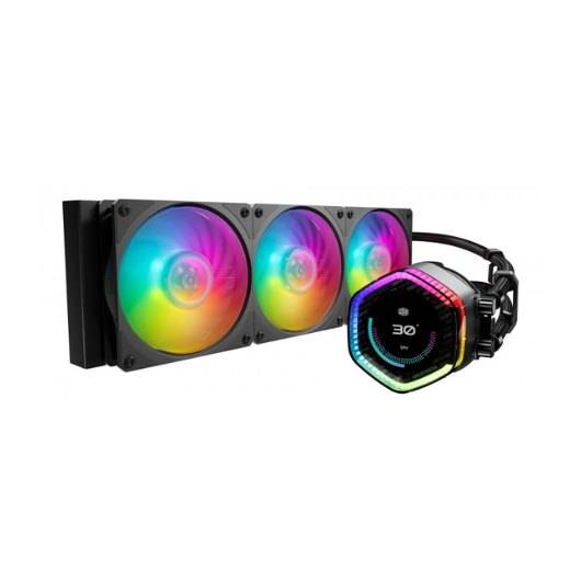 Enfriamiento líquido COOLER MASTER MLY-D36M-A24PZ-R1, 360mm, 4 ventiladores, RGB
