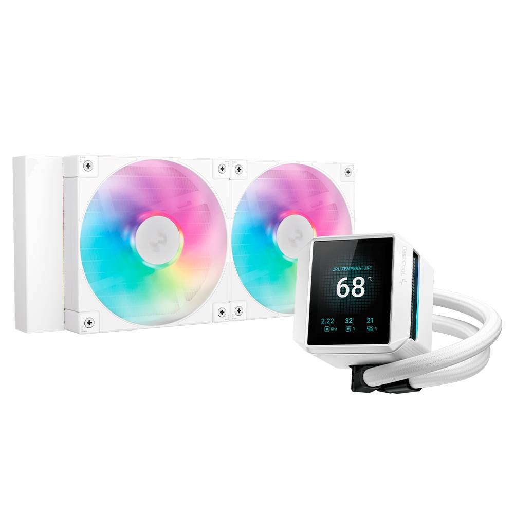 DeepCool Enfriamiento y Ventilación R-LX240, 240mm, RGB, 4 Pin PWM