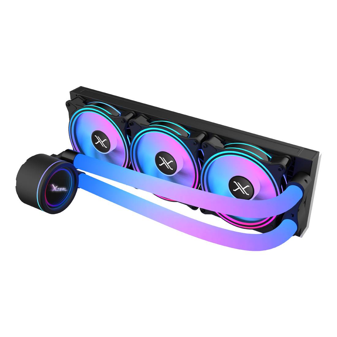 XZCO414B - ENFRIAMIENTO LIQUIDO XZEAL VOST OK AR360 / 360MM/ARGB/AMD-INTEL/NEG