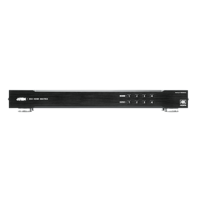 VM0404HA - Conmutador Matricial HDMI / 4x4 / 4K UHD y DCI / 10.2 Gbps / RS-232 e IR / 5m entrada 16ft salida