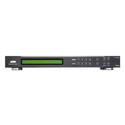 VM5404HA - Matriz HDMI / 4x4 / Escalador Integrado / Videowall / Seamless Switch / Audio Desembedding / RS-232 / Ethernet / 1080p / 6.75 Gbps