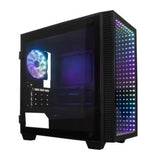 Gabinete Game Factor CSG560 Optical Micro ATX Cristal RGB 1 Ventilador 120mm S/FTE