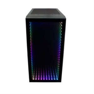 Game Factor CSG560 Carcasas ordenador PC Negro micro ATX, Mini-ITX