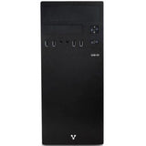 Gabinente Vorago GAB-101K Media Torre ATX/Micro ATX/Mini ITX USB Color Negro