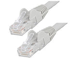 StarTech.com Cable Ethernet CAT6 de 50cm - LSZH - Cable de Red de 10 Gigabits de 650MHz y PoE de 100W UTP sin Enganches (Snagless) con Alivio de Tensi