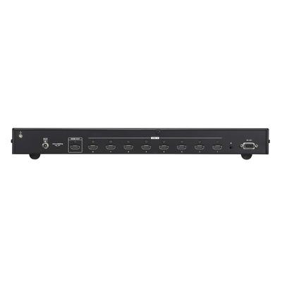 VS0801HB - Switch HDMI / 8 Entradas x 1 Salida / True 4K 4096x2160 @ 60Hz 4:4:4 / 18 Gbps / HDR10+ / RS-232 e IR / HDCP 2.2