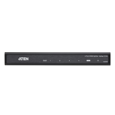 VS184A - Splitter HDMI / 1 Entrada x 4 Salidas / 4K UHD @ 60 Hz / HDCP 2.2 / HDR 4:4:4 / 10.2 Gbps / EDID Automático