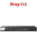 DrayTek Vigor3912 Gestionado 10G Ethernet (100/1000/10000) 1U Negro, Bidireccional completo (Full duplex), Montaje en rack, Montaje de pared