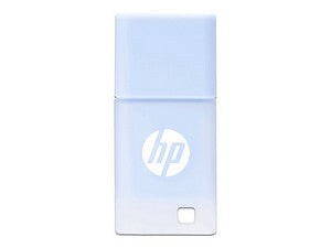 Unidad Flash USB 2.0 HP v168 de 64GB, Color Azul.