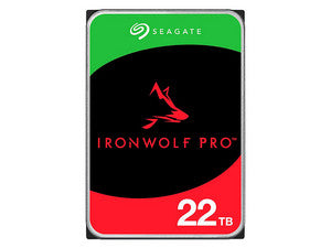 Disco Duro Seagate IRONWOLF PRO de 22TB, 512MB Cache, 7200RPM, SATA III - 6.0 Gb/s