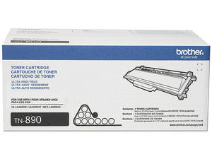 Cartucho de tóner Brother TN-890 Negro, Rendimiento 20,000 Páginas, Compatible con Impresoras Brother