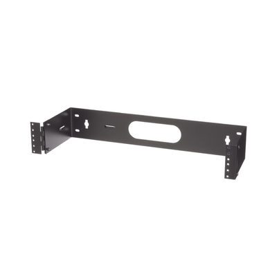 WBH2 - Rack Abierto de Pared / 2 UR / 19 in / Profundidad 159 mm (6.3 in) / Bisagra / Perfil Bajo