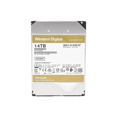 Western Digital Gold disco duro interno 14 TB 7200 RPM 512 MB 3.5" Serial ATA III