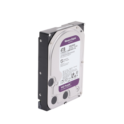 Western Digital Purple disco duro interno 4 TB 5400 RPM 256 MB 3.5" Serial ATA III