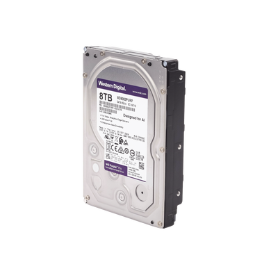 Disco Duro para Videovigilancia Western Digital WD Purple Pro 3.5, 8TB, SATA, 6 Gbit/s, 256MB Caché