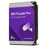 Disco Duro para Videovigilancia Western Digital WD Purple Pro 3.5, 8TB, SATA, 6 Gbit/s, 256MB Caché