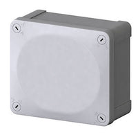 Royer Caja Estanca IP65 175x150x80mm, Lados Cerrados, Placa con Tornillo