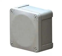 Royer Caja Estanca de Derivación PVC 325x275x120mm, Lados Cerrados, Placa con Tornillos