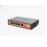 WIPE51G - Extensor PoE / Entrada 90W / 4 salidas Gigabit 802.3af/at 30W / Alcance 250 m (820 ft) / 5 puertos / No administrable