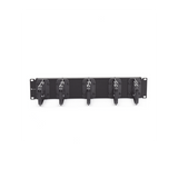 WM-145-5 - Organizador de Cable Horizontal / 2U / 5 Soportes / Montaje Aéreo / 19"