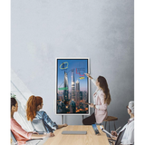 WM55H - Display FLIP WiFi Interactivo de 55" con Lápiz Táctil.  Puertos USB/LAN/RS232/HDMI/Salida Touch