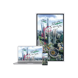 WM55H - Display FLIP WiFi Interactivo de 55" con Lápiz Táctil.  Puertos USB/LAN/RS232/HDMI/Salida Touch