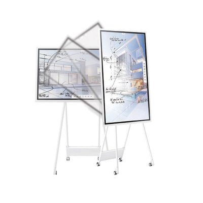 WM55R - Display Interactivo Táctil / 55" 4K UHD / Wi-Fi y NFC / Rotación Horizontal-Vertical / Lápiz Táctil / USB-HDMI-RS232