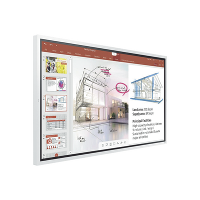 WM65R - Pantalla Interactiva Touch de 65" con Lápiz Táctil / conectividad Wifi / USB / RJ45 / RS232 / HDMI / Salida Touch / Tizen SO / compatible con VESA